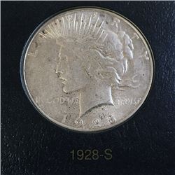 1928-S Peace Silver Dollar