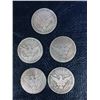 Image 7 : Barber Silver Half Dollars