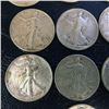 Image 4 : 15 Walking Liberty Silver Half Dollars