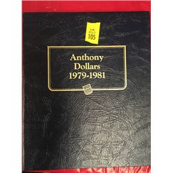 Susan B. Anthony Dollars 1979-1981