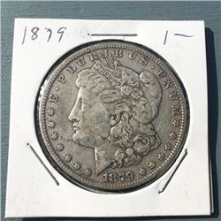1879 Morgan Silver Dollar