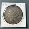 Image 1 : 1881-O Morgan Silver Dollar