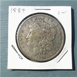 1884-O Morgan Silver Dollar