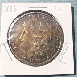 1886 Morgan Silver Dollar
