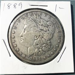 1889-O Morgan Silver Dollar