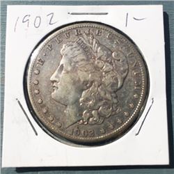 1902-S Morgan Silver Dollar