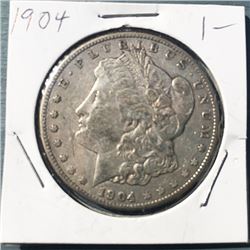 1904-S Morgan Silver Dollar