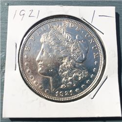 1921 Morgan Silver Dollar