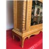 Image 10 : Tiger Maple Pillar and Scroll Clock