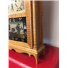 Image 3 : Tiger Maple Pillar and Scroll Clock
