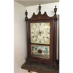Eli Terry and Sons Pillar and Scroll Shelf Clock