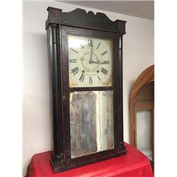 Henry Hart and Son Column and Splat Shelf Clock