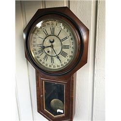 Ansonia Regulator A Calendar Clock