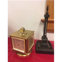 Desk Clock and Thermometer