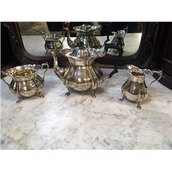 English Silver Tea Set