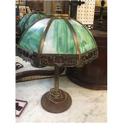 Leaded Glass Table Lamp