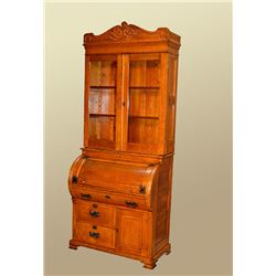 Cylinder Roll Secretary Desk