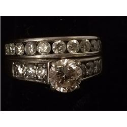 Ladies 14kt Gold and Diamond Wedding Set