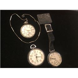 3 Estate Pocket Watches