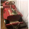 Image 5 : Vintage Metal Ride On Fire Truck