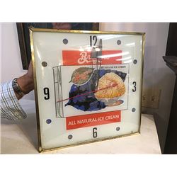 Breyers Ice Cream Wall Clock