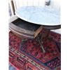 Image 4 : Oval Marble Top Table with Secret Drawer