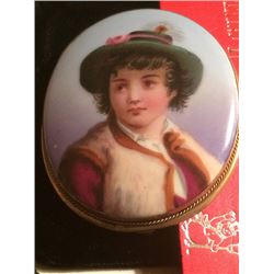 Vintage Enameled Broach