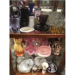 Estate Glass, China, Pottery Lot