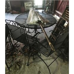 Wrought Iron Patio Set