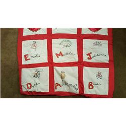 Handmade Folk Art Quilt