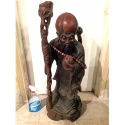 Large Asian Warrior Statue