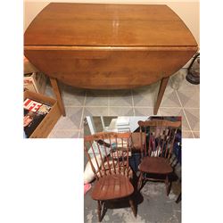 Hitchcock Table and Chairs