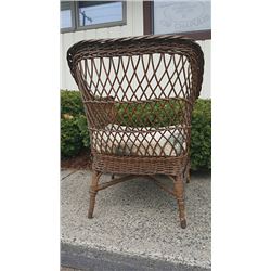 Antique Wicker Chair