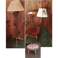 Rocker, Floor Lamps