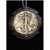 Image 2 : 1943 Liberty Half Dollar Necklace
