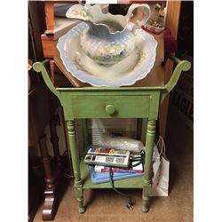 Pitcher and Bowl, Side Table