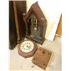 Image 5 : 5 Clock Cases and Partial Wooden Works Movement