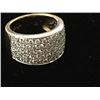 Image 3 : 18kt Gold Diamond Ladies Dinner Ring