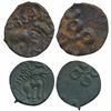 Image 1 : Satavahanas,  Siri Satakarni,  ’Tarhala Hoard’ Type,  Potin Unit (2)