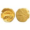 Image 1 : Cholas,  Gold Fanam,  0.43g