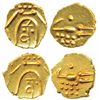 Image 1 : Tanjavore,  Venkoji,  Gold Fanam (2),  0.38g