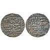 Islam Shah Suri,  Silver Rupee,  11.23g,  Mintless type