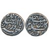 Jahangir as Salim,  Silver ½ Rupee,  5.66g,  Kabul Mint