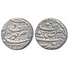 Nur Jahan,  Silver ½ Rupee,  5.5g