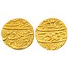 Image 1 : Aurangzeb,  Gold Mohur,  11g,  Bandar-i-Mubarak Surat Mint