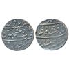 Muhammad Shah,  Silver Rupee,  11.62g,  Murshidabad Mint