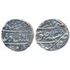 Muhammad Shah,  Silver Rupee,  11.30g,  Shahbad Qanauj Mint