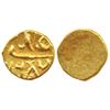 Alamgir II,  Gold Fanam,  0.19g,  mint name off flan