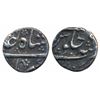 Shah Alam II,  Silver ¼ Rupee,  2.69g,  Surat Mint