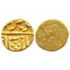 Gold ½ Fanam,  0.18g